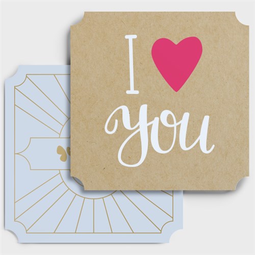 I Love You Gift Kart