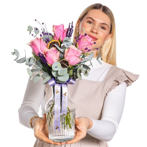 Lavender Kiss Pembe Gül