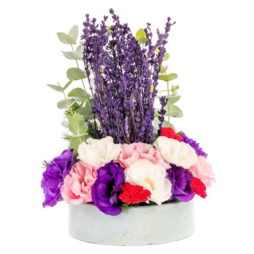 Lavender Story Lisyantus Aranjmanı