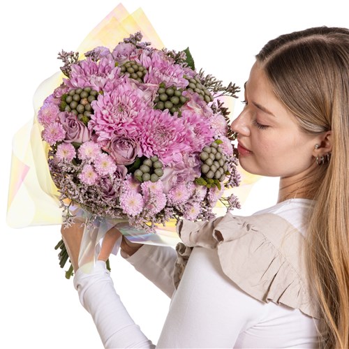 Lilac Dream Krizantem Buketi