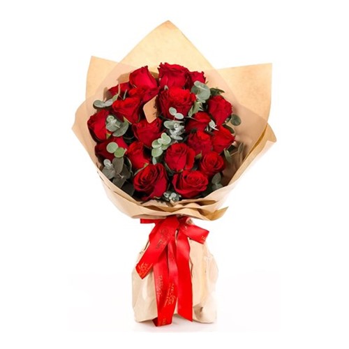 Love Story 19 Kırmızı Gül Buketi