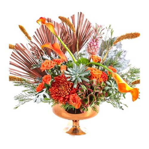 Luxury Orange Vase