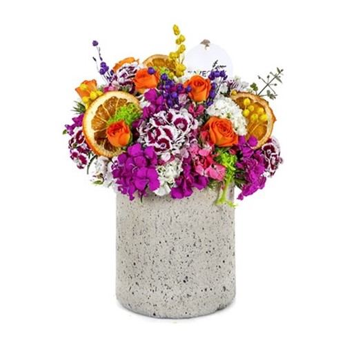 Marble Stone Seasonal Blossom