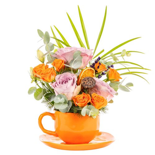Morning Delight Gül Fincan