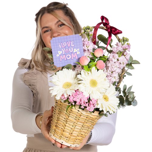 Mother's Love Gerbera Şebboy Sepeti