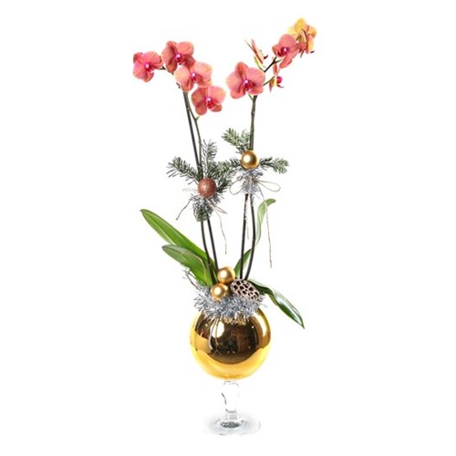 New Year Gold Vase