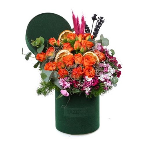 Orange Flower Harmony