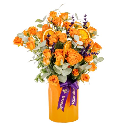 Orange Mood Turuncu Güller