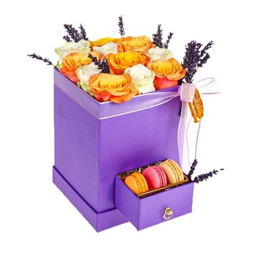 Orange Or White Box Makaron
