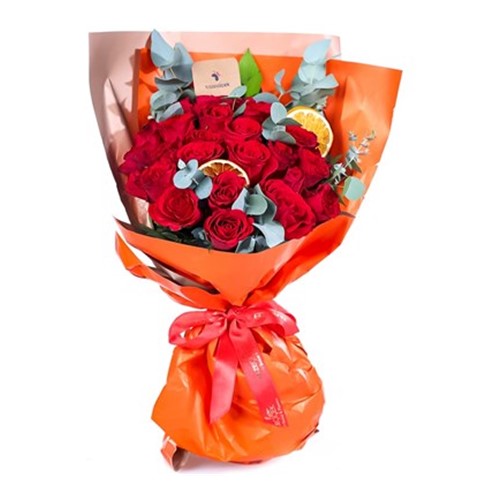 Passion’s Perfect 25 Kırmızı Gül Buketi