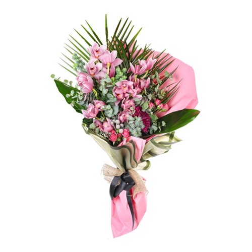Pastel Orchid Grace Premium Buket