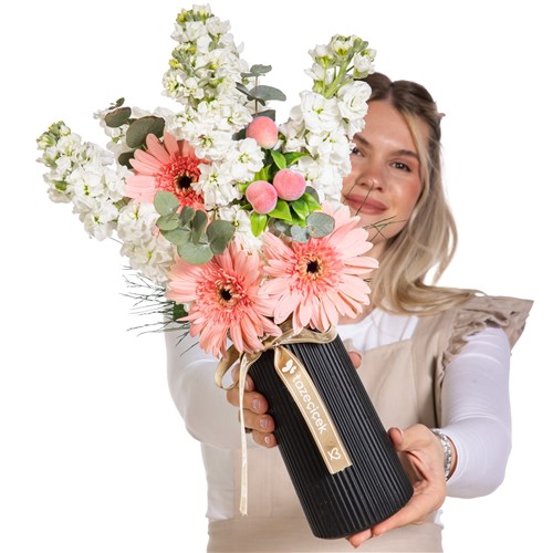 Peach Elegance Gerbera Şebboylar