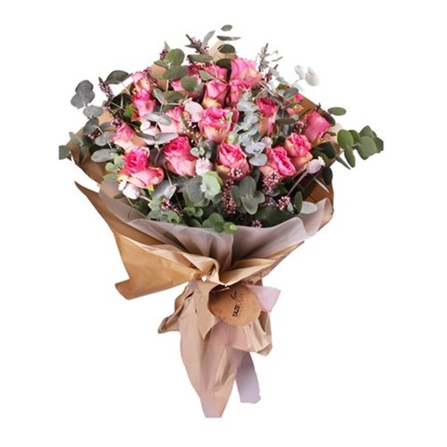 Pink Design - Pembe Gül Buketi