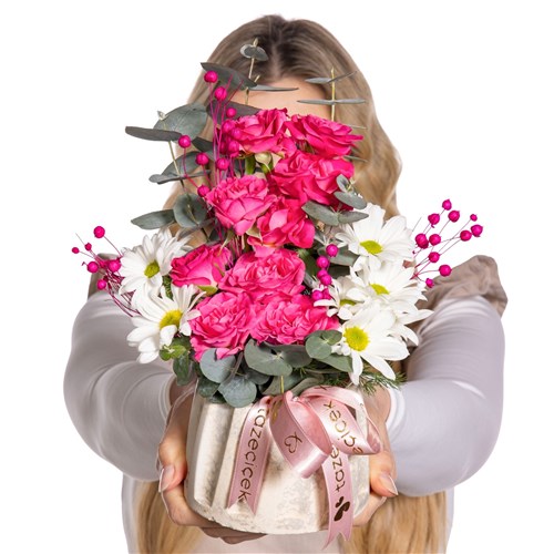 Pink Harmony Gül Aranjmanı