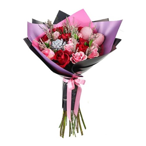 Pink Of Red Heart