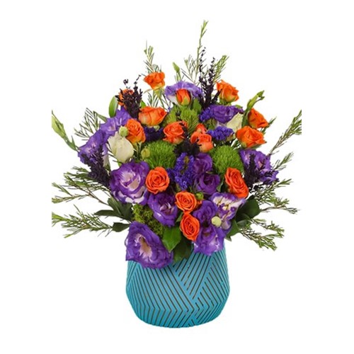 Purple And Orange Mood