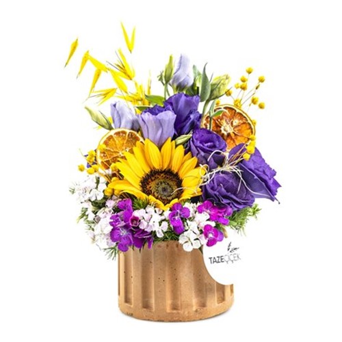 Purple Love Sun Arrangement