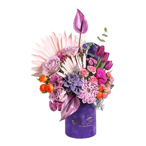 Purple Velvet Box