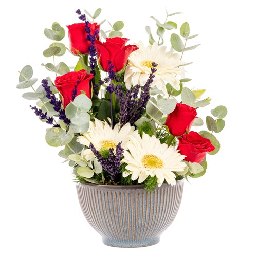Red Spell Gül ve Gerbera Aranjmanı