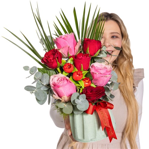 Romantic Duo Gül Aranjmanı
