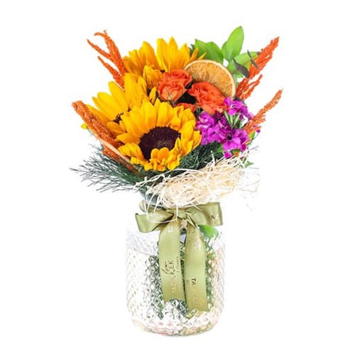 Sparkle Sunflower Ayçiçeği Aranjmanı
