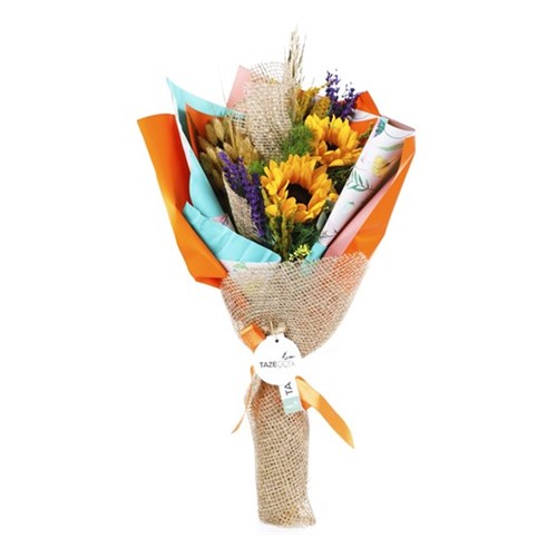 Spontaneous Sunflower Bouquet