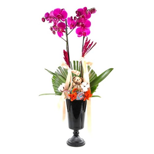 Stylish Black Vase