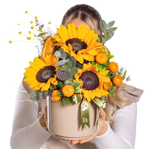 Sun Pop Ayçiçeği Aranjmanı