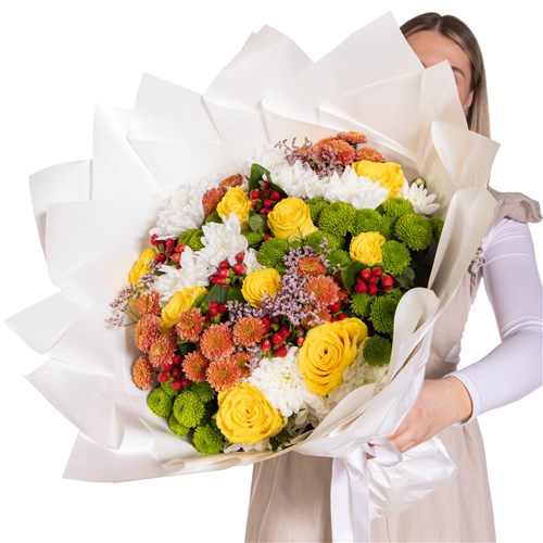 Sunny Bloom Gül Buketi