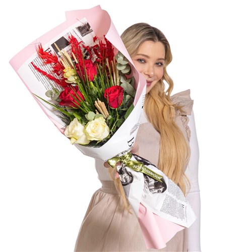 Sweet Balance Karışık Gül Buketi