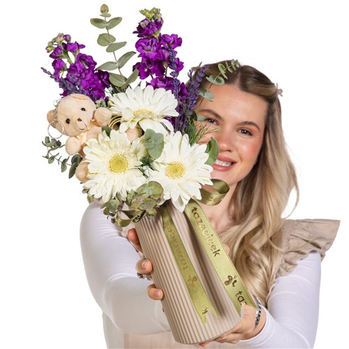 Sweet Bear Radiance Gerbera Şebboy