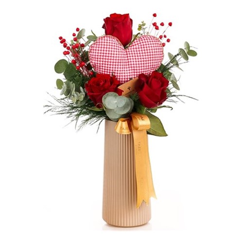 Sweetheart’s Kiss 3 Kırmızı Gül