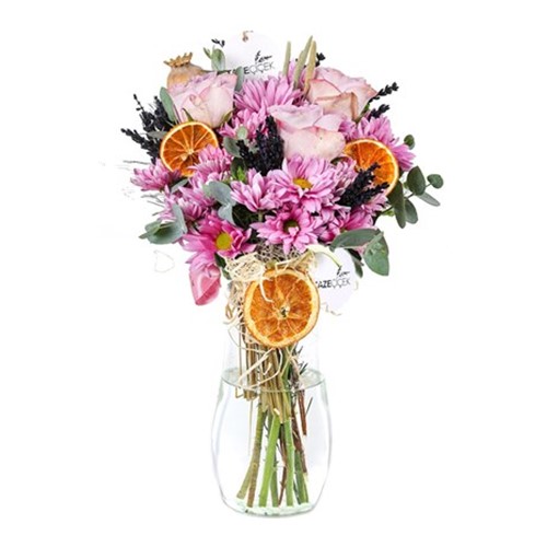 Velvet Pink Whisper Çiçek Aranjmanı