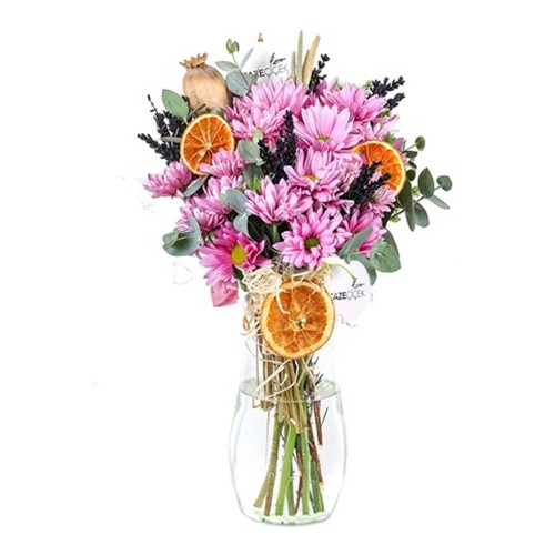 Whispering Pink Daisy Papatya