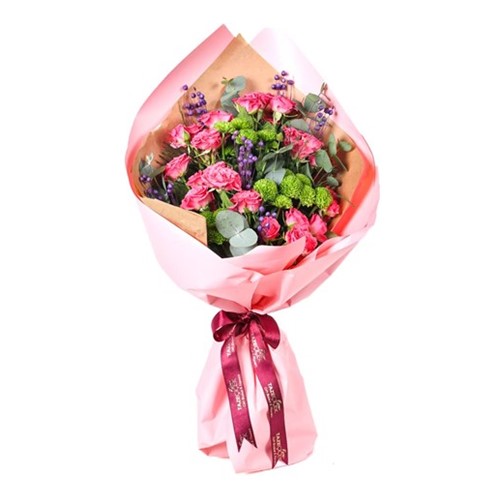 Whispering Pink Gül Buketi