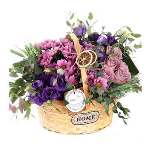 Wildflowers in Home Basket